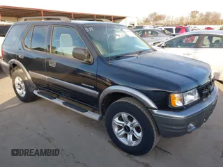 2002 Isuzu Rodeo S with VIN 4S2CK58WX24339782, listed as a IAAI auction lot 41340277 with 154,240 mi miles. Bid and sale history available at carsss.com. Image 1.