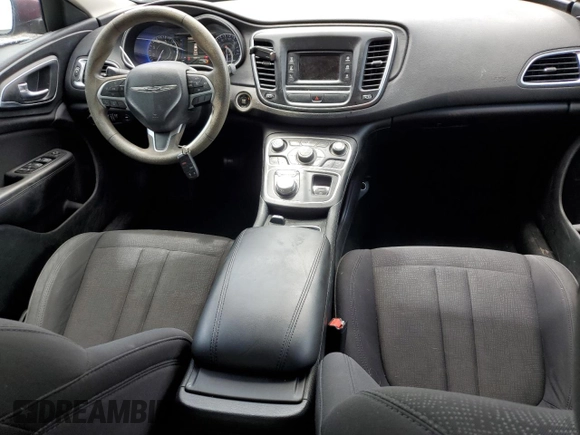 2015 Chrysler 200 Limited with VIN 1C3CCCAB2FN583628, listed as a Copart auction lot 60996045 with 96,606 mi miles and Salvage title. Bid and sale history available at DreamBid. Image 8.