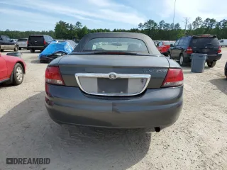 2004 Chrysler Sebring LXi with VIN 1C3EL55R24N239578, listed as a Copart auction lot 57205574 with 141,539 mi miles and Salvage Title. Bid and sale history available at carsss.com. Image 6.