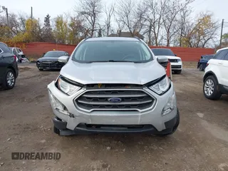 2018 Ford EcoSport SE with VIN MAJ6P1UL8JC190197, listed as a IAAI auction lot 40958854 with 17,584 mi miles. Bid and sale history available at carsss.com. Image 12.