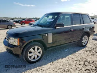2008 Land Rover Range Rover HSE with VIN SALMF154X8A297021, listed as a Copart auction lot 62323445 with 139,629 mi miles and Clean title. Bid and sale history available at DreamBid. Image 1.