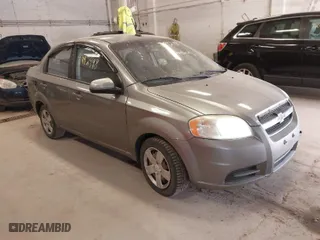 2011 Chevrolet Aveo LT w/1LT with VIN KL1TD5DE5BB198819, listed as a IAAI auction lot 41992498 with 156,145 mi miles. Bid and sale history available at carsss.com. Image 1.