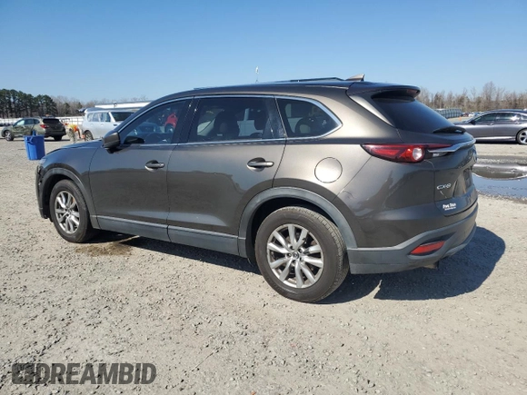 2016 Mazda CX-9 Touring with VIN JM3TCACY6G0125632, listed as a Copart auction lot 46907845 with Not provided miles and Salvage title. Bid and sale history available at DreamBid. Image 2.