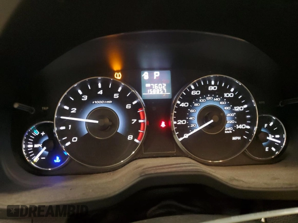 2012 Subaru Legacy Limited with VIN 4S3BMCK64C3038396, listed as a Copart auction lot 55703115 with 158,857 mi miles and Clean title. Bid and sale history available at DreamBid. Image 9.