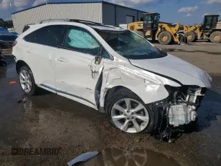 2010 Lexus RX 350 with VIN 2T2ZK1BA2AC004616, listed as a Copart auction lot 44396405 with Not Provided miles and Non Repairable. Bid and sale history available at DreamBid. Image 4.