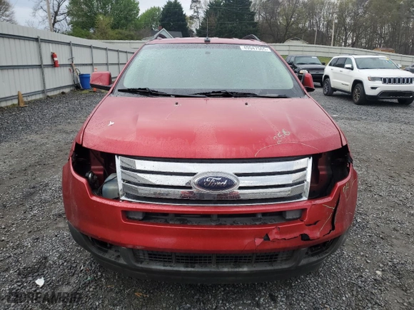 2010 Ford Edge SEL with VIN 2FMDK4JC1ABB55809, listed as a Copart auction lot 49947565 with 184,538 mi miles and Salvage Title. Bid and sale history available at carsss.com. Image 5.