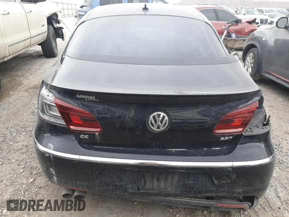 2013 Volkswagen CC Sport with VIN WVWBP7AN7DE552434, listed as a Copart auction lot 86438654 with 119,689 mi miles and Salvage Title. Bid and sale history available at carsss.com. Image 6.