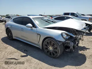 2015 Porsche Panamera 4 with VIN WP0AA2A76FL005767, listed as a Copart auction lot 52115695 with Not Provided miles and Clean Title. Bid and sale history available at DreamBid. Image 4.