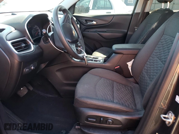 2018 Chevrolet Equinox LT with VIN 3GNAXJEVXJS575380, listed as a Copart auction lot 50518014 with 91,348 mi miles and Salvage Title. Bid and sale history available at DreamBid. Image 7.