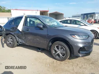 2025 Honda HR-V EX-L with VIN 3CZRZ1H71SM719384, listed as a IAAI auction lot 42376742 with 17,322 mi miles and . Bid and sale history available at DreamBid. Image 1.