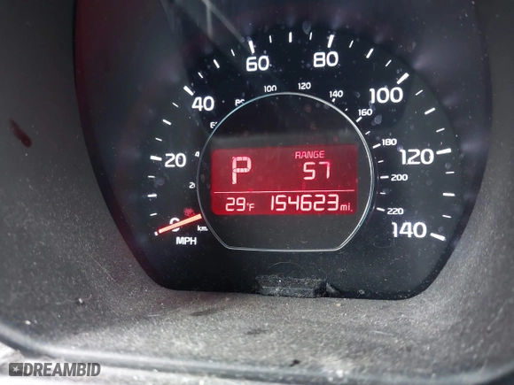 2014 Kia Soul with VIN KNDJN2A27E7057893, listed as a IAAI auction lot 41620012 with 154,623 mi miles. Bid and sale history available at carsss.com. Image 15.