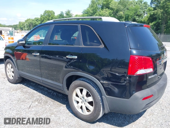2013 Kia Sorento LX with VIN 5XYKT3A65DG414072, listed as a IAAI auction lot 42602334 with 149,878 mi miles and . Bid and sale history available at DreamBid. Image 3.