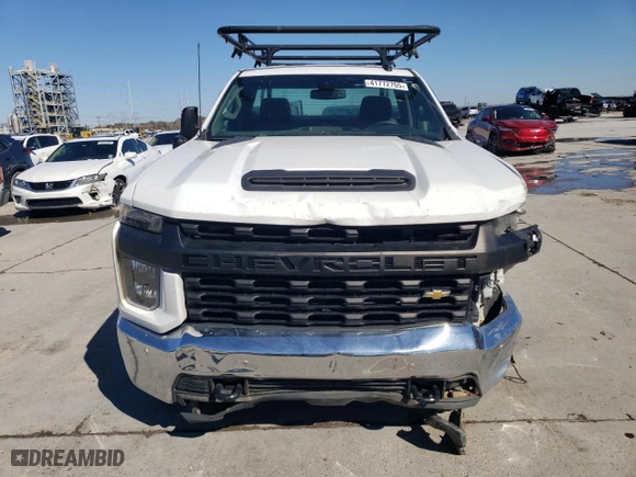 2021 Chevrolet Silverado 2500HD Work Truck with VIN 1GC0WLE78MF292151, listed as a Copart auction lot 41772765 with 70,363 mi miles and Salvage Title. Bid and sale history available at carsss.com. Image 5.