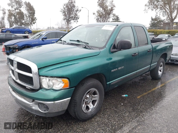 2004 Dodge 1500 SLT with VIN 1D7HA18N64J135561, listed as a IAAI auction lot 41724085 with 209,256 mi miles and . Bid and sale history available at DreamBid. Image 17.