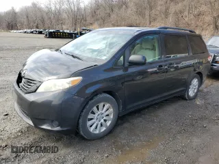 2013 Toyota Sienna LE with VIN 5TDJK3DC9DS059457, listed as a Copart auction lot 50127415 with 228,973 mi miles and Salvage Title. Bid and sale history available at carsss.com. Image 1.
