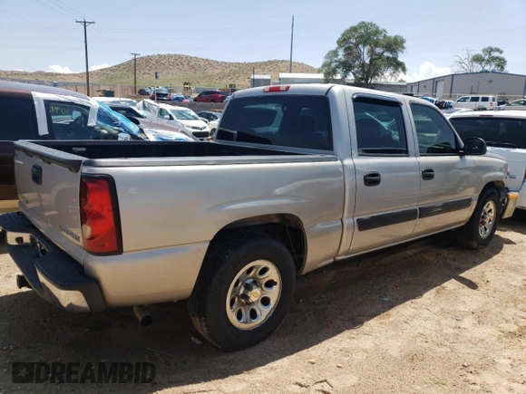 2005 Chevrolet Silverado 1500 LS z VIN 2GCEC13TX51291255, wystawiony jako Copart lot #54575475 z przebiegiem 120 145 mil mil oraz Szkoda całkowita • Salvage title. Historia ofert i sprzedaży dostępna na DreamBid. Obrazek 3.