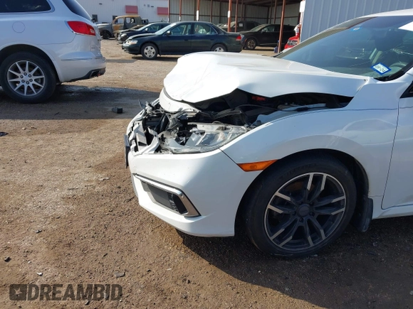 2020 Honda Civic LX z VIN 2HGFC2F68LH565560, wystawiony jako IAAI lot #41517853 z przebiegiem 96 832 mil mil oraz . Historia ofert i sprzedaży dostępna na DreamBid. Obrazek 6.