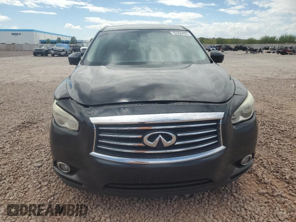 2014 Infiniti QX60 with VIN 5N1AL0MN8EC514830, listed as a Copart auction lot 53358405 with 201,527 mi miles and Salvage title. Bid and sale history available at DreamBid. Image 5.