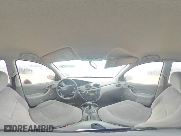 2000 Ford Focus SE with VIN 1FAFP36P2YW348280, listed as a Copart auction lot 55479335 with 53,172 mi miles and Salvage title. Bid and sale history available at DreamBid. Image 14.