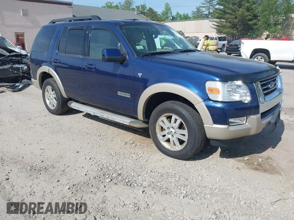 2008 Ford Explorer Eddie Bauer with VIN 1FMEU74868UA20840, listed as a IAAI auction lot 42367568 with 153,627 mi miles and . Bid and sale history available at DreamBid. Image 1.