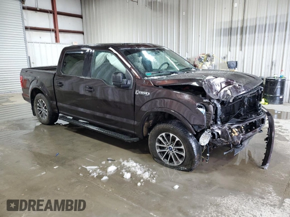 2018 Ford F-150 XL with VIN 1FTEW1EP0JFD65793, listed as a Copart auction lot 45498705 with 86,022 mi miles and Salvage Title. Bid and sale history available at carsss.com. Image 4.