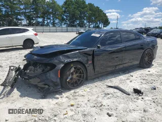 2019 Dodge Charger Scat Pack with VIN 2C3CDXGJ7KH672844, listed as a Copart auction lot 46519255 with 40,934 mi miles and Non Repairable. Bid and sale history available at DreamBid. Image 1.