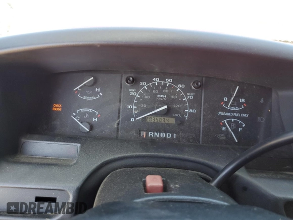 1993 Ford F-150 z VIN 1FTEF15N1PLA66922, wystawiony jako Copart lot #54968265 z przebiegiem 203 503 mil mil oraz Czysty tytuł • Clean title. Historia ofert i sprzedaży dostępna na DreamBid. Obrazek 9.