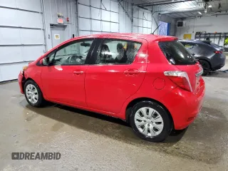 2013 Toyota Yaris L with VIN JTDKTUD36DD572006, listed as a Copart auction lot 89065915 with 75,390 mi miles and Salvage Title. Bid and sale history available at DreamBid. Image 2.