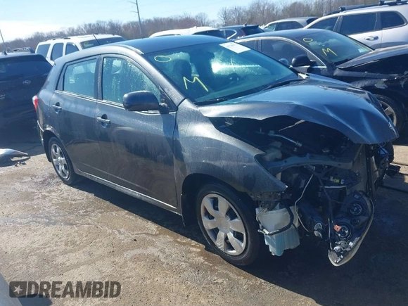 2009 Toyota Matrix with VIN 2T1KU40EX9C084721, listed as a IAAI auction lot 41748177 with 148,374 mi miles. Bid and sale history available at carsss.com. Image 1.
