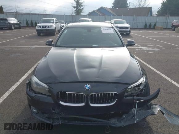 2016 BMW 5 Series 535i with VIN WBA5B1C5XGG133828, listed as a IAAI auction lot 39934390 with 83,248 mi miles and . Bid and sale history available at DreamBid. Image 13.