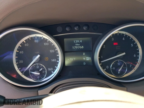 2012 Mercedes-Benz GL-Class GL 450 with VIN 4JGBF7BE9CA787517, listed as a Copart auction lot 75200784 with 179,768 mi miles and Non Repairable. Bid and sale history available at carsss.com. Image 9.