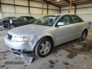 2004 Audi A4 1.8T with VIN WAULC68E34A150852, listed as a Copart auction lot 80253974 with 108,211 mi miles and Salvage Title. Bid and sale history available at carsss.com. Image 1.