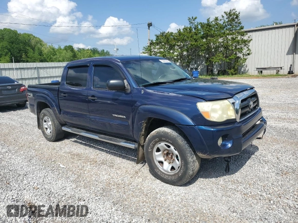 2007 Toyota Tacoma PreRunner with VIN 3TMJU62NX7M038489, listed as a Copart auction lot 53845245 with 263,485 mi miles and Salvage Title. Bid and sale history available at DreamBid. Image 4.