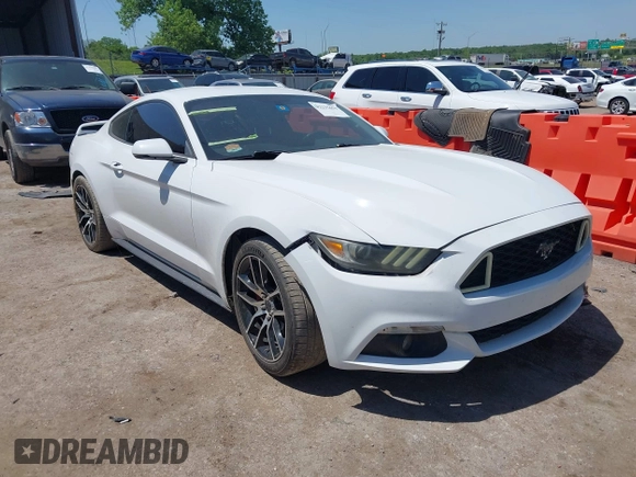 2016 Ford Mustang EcoBoost z VIN 1FA6P8TH6G5336387, wystawiony jako IAAI lot #42255659 z przebiegiem 148 715 mil mil oraz . Historia ofert i sprzedaży dostępna na DreamBid. Obrazek 1.