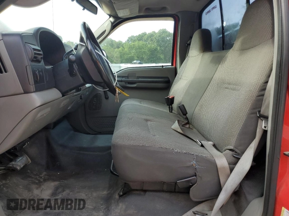 2005 Ford F-350 with VIN 1FTWF30575EC74232, listed as a Copart auction lot 59675285 with 143,265 mi miles and Clean title. Bid and sale history available at DreamBid. Image 7.