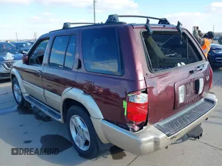 2002 Infiniti QX4 with VIN JNRDR09X02W212520, listed as a IAAI auction lot 41381529 with 182,828 mi miles and . Bid and sale history available at DreamBid. Image 3.