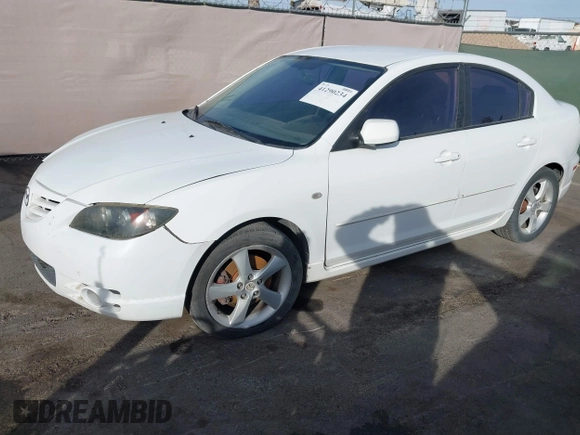 2004 Mazda 3 s with VIN JM1BK323041122577, listed as a IAAI auction lot 41290234 with 164,339 mi miles and . Bid and sale history available at DreamBid. Image 2.