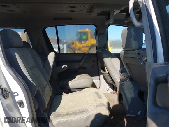 2004 Nissan Armada LE z VIN 5N1AA08B24N733873, wystawiony jako IAAI lot #41864163 z przebiegiem 323 838 mil mil oraz . Historia ofert i sprzedaży dostępna na DreamBid. Obrazek 8.