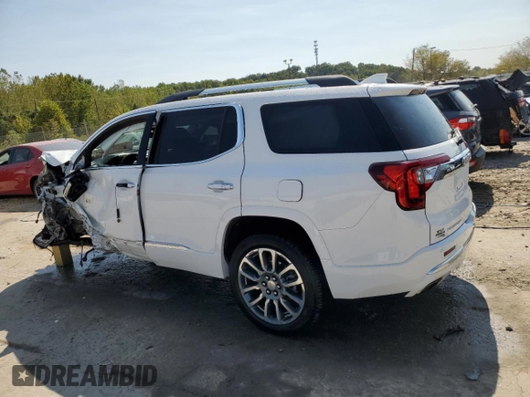 2022 GMC Acadia Denali with VIN 1GKKNPLS4NZ154993, listed as a Copart auction lot 70473834 with 45,157 mi miles and Non Repairable. Bid and sale history available at carsss.com. Image 2.