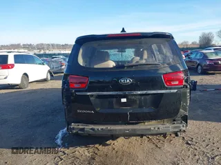 2019 Kia Sedona L with VIN KNDMA5C11K6539162, listed as a IAAI auction lot 41150477 with 76,847 mi miles. Bid and sale history available at carsss.com. Image 16.