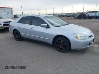 2004 Honda Accord LX z VIN 1HGCM663X4A081998, wystawiony jako IAAI lot #41992337 z przebiegiem 110 921 mil mil oraz . Historia ofert i sprzedaży dostępna na DreamBid. Obrazek 1.