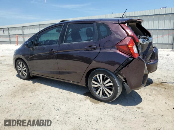 2015 Honda Fit EX z VIN 3HGGK5G82FM745065, wystawiony jako Copart lot #58358525 z przebiegiem 104 769 mil mil oraz Szkoda całkowita • Salvage title. Historia ofert i sprzedaży dostępna na DreamBid. Obrazek 2.