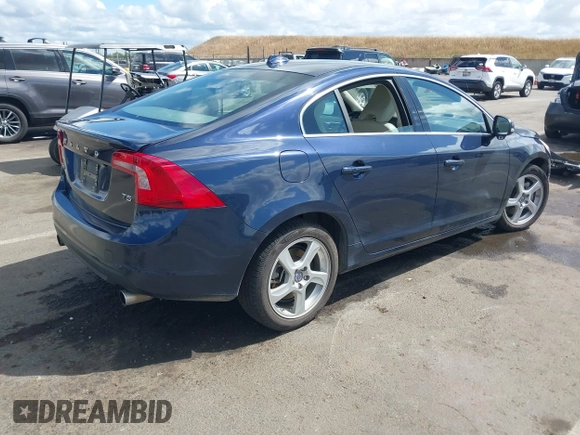 2013 Volvo S60 T5 Premier with VIN YV1612FS6D2195232, listed as a IAAI auction lot 42260165 with 134,041 mi miles and . Bid and sale history available at DreamBid. Image 4.
