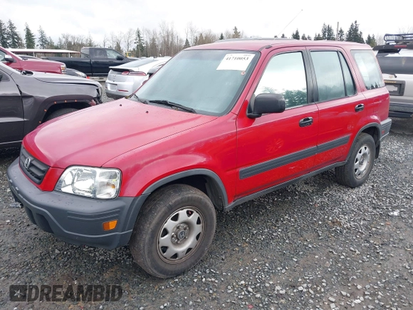 1998 Honda CR-V LX with VIN JHLRD1849WC034392, listed as a IAAI auction lot 41710053 with 126,120 mi miles. Bid and sale history available at carsss.com. Image 16.