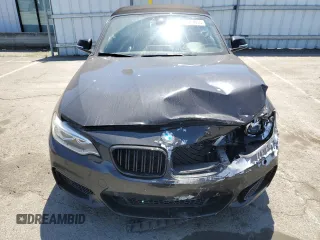 2015 BMW 2 Series M235i with VIN WBA1M1C55FV393315, listed as a Copart auction lot 58587055 with 80,998 mi miles and Salvage title. Bid and sale history available at DreamBid. Image 5.