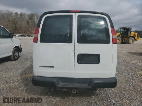 2016 Chevrolet Express Cargo Van with VIN 1GCWGAFG5G1286559, listed as a Copart auction lot 47315335 with 143,436 mi miles and Clean Title. Bid and sale history available at carsss.com. Image 6.