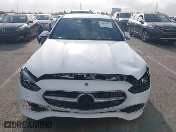 2024 Mercedes-Benz C 300 with VIN W1KAF4GB9RR237814, listed as a IAAI auction lot 42248104 with 3,045 mi miles and . Bid and sale history available at DreamBid. Image 12.