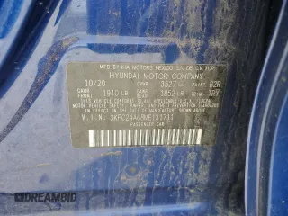 2021 Hyundai Accent SE с VIN 3KPC24A68ME131711, выставлен на аукционе Copart как лот 51224325 с пробегом 114 742 миль миль и Списание • Salvage title. История ставок и продаж доступна на DreamBid. Изображение 14.