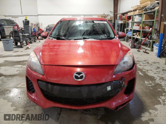2013 Mazda 3 GX with VIN JM1BL1KF5D1758830, listed as a Copart auction lot 81239764 with 169,212 mi miles and Salvage Title. Bid and sale history available at carsss.com. Image 5.