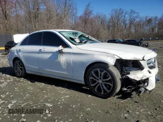 2016 Mercedes-Benz C 300 with VIN 55SWF4JB8GU149038, listed as a Copart auction lot 49835155 with 138,024 mi miles and Salvage Title. Bid and sale history available at carsss.com. Image 4.